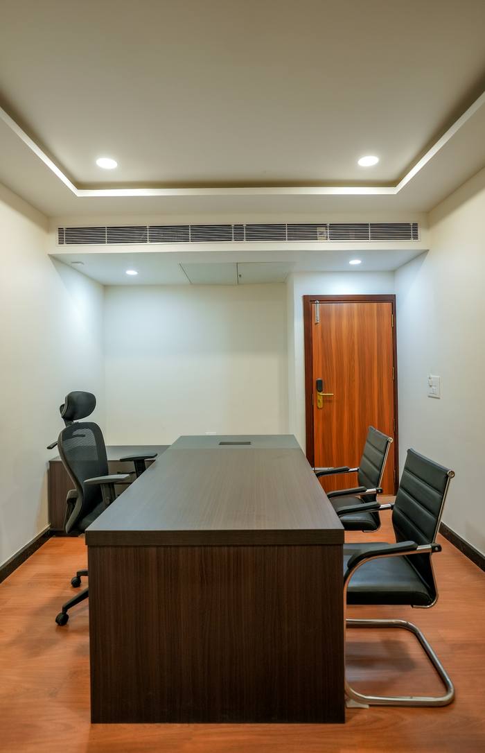 Private meeting room facility at Legacy Square Hotel