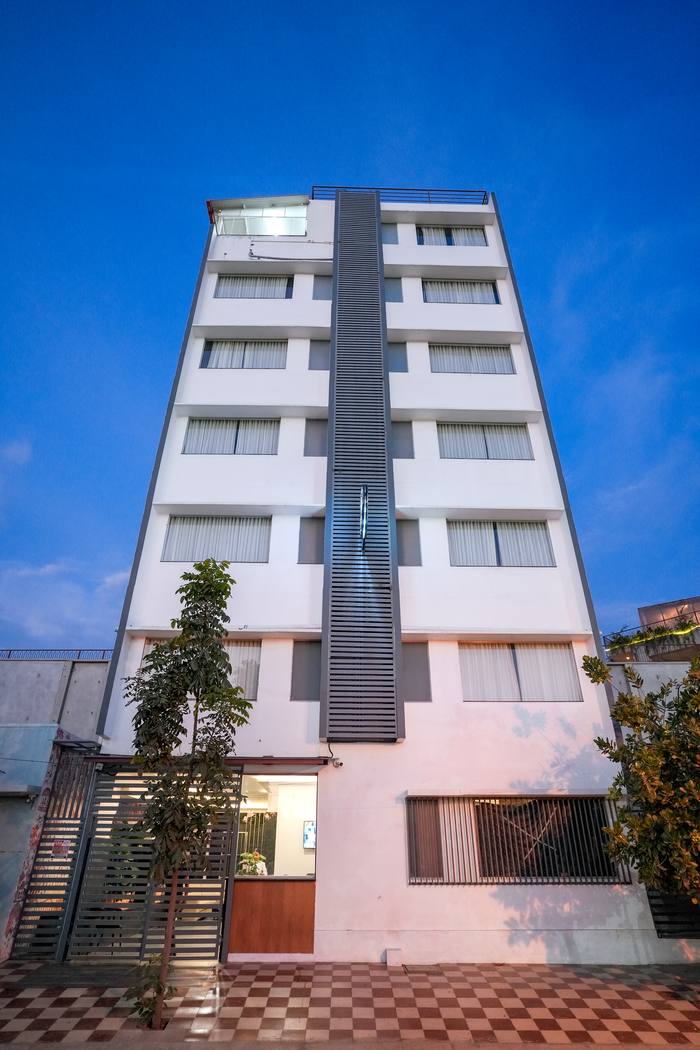 Legacy Square Hotel building exterior by day, Bengaluru