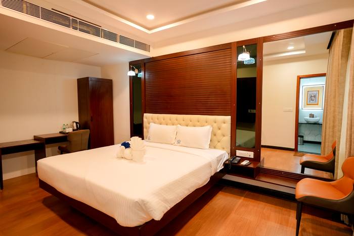 Guest room at Legacy Square Hotel, Rajarajeshwari Nagar